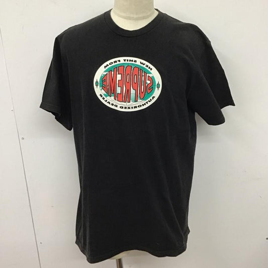シュプリーム Supreme Tシャツ 半袖 2019FW NewShitTee 半袖カットソー プリントTシャツ L プリント 黒 / ブラック /  メンズ USED 古着 中古 10125050