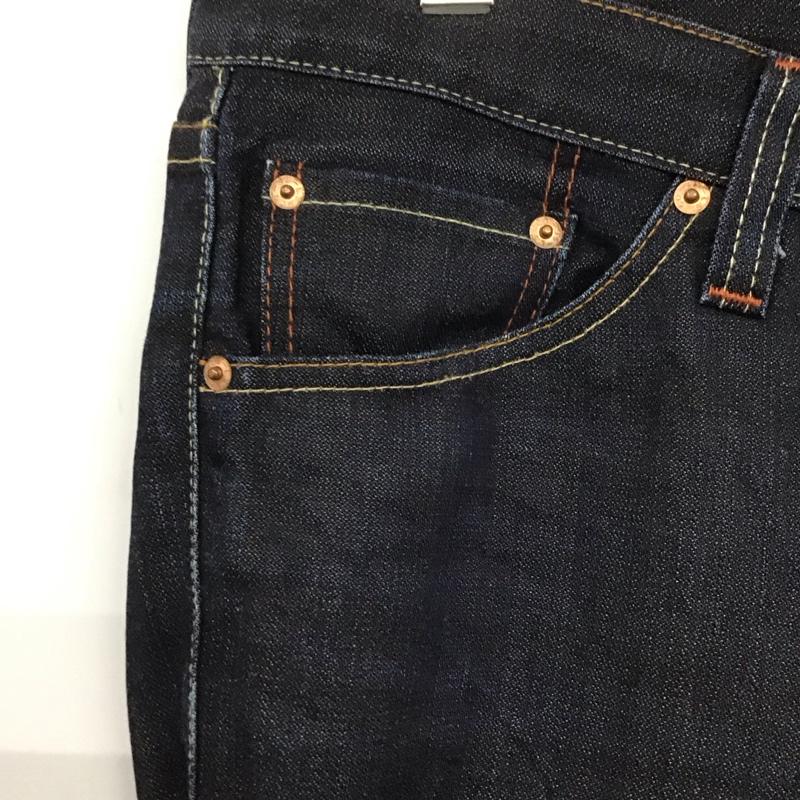 リーバイスプレミアム Levis PReMIUM パンツ デニム、ジーンズ デニムパンツ スリムパンツ カジュアルパンツ 32インチ 無地 インディゴ / インディゴ /  メンズ USED 古着 中古 10148301