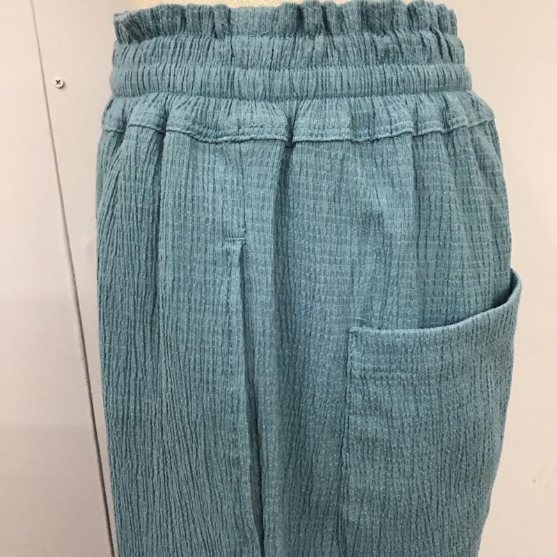 ニコアンド niko and... ボトムス ボトムス NKN43546FL イージーパンツ L 無地 水色 / ライトブルー /  レディース USED 古着 中古 10118704