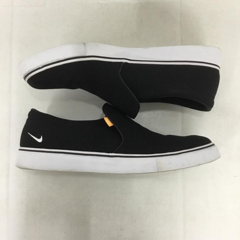 ナイキ NIKE スニーカー スニーカー CD5460-001 コート ロイヤル AC SLP スリッポン 28.5cm 28.5cm 無地 黒 / ブラック /  メンズ USED 古着 中古 10139069