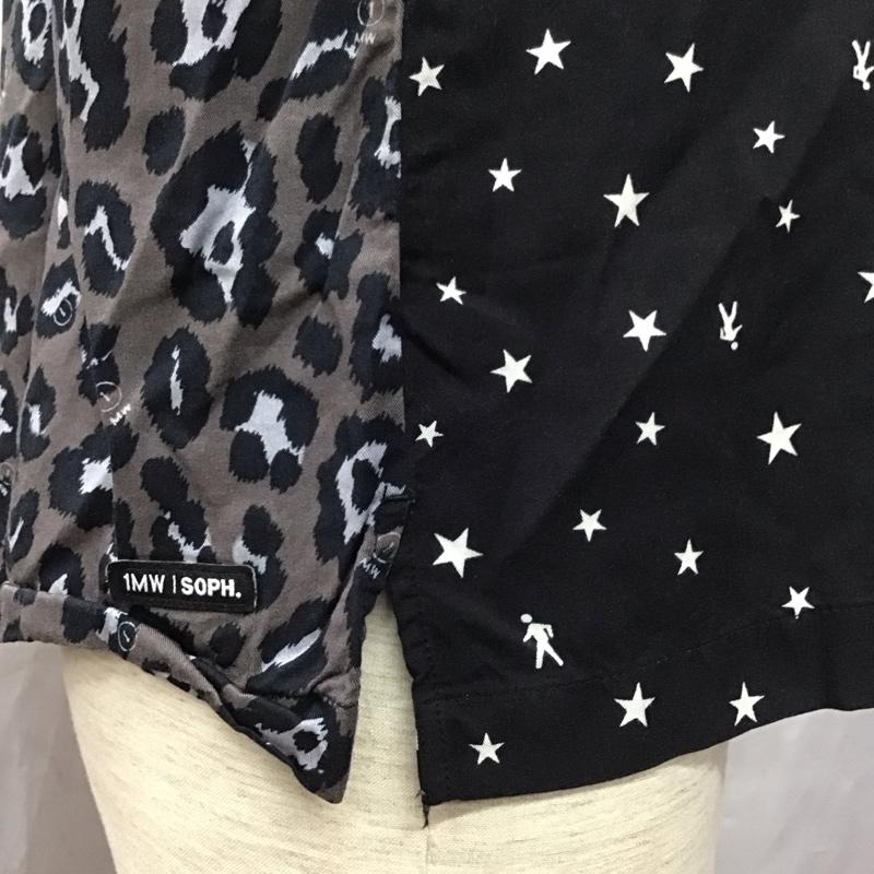 ジーユー GU シャツ、ブラウス 半袖 331-323488 オープンカラーシャツ 1MWbySOPH 半袖シャツ プリントシャツ S 総柄 マルチカラー / マルチカラー /  メンズ USED 古着 中古 10111020