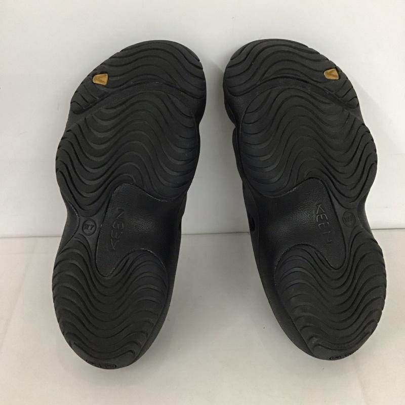 キーン KEEN サンダル サンダル 1028812 YOGUI アウトドアシューズ クロッグ 24cm 24.0cm ロゴ、文字 黒 / ブラック /  レディース USED 古着 中古 10141044