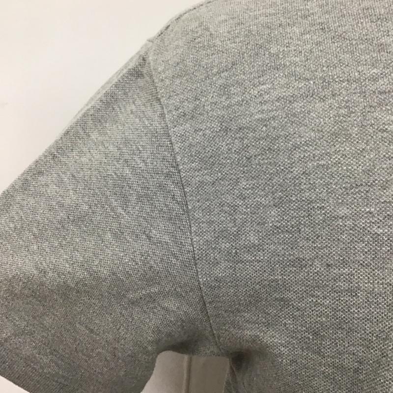 バズリクソンズ Buzz Rickson s ポロシャツ 半袖 半袖ポロシャツ カラーシャツ 半袖カットソー XL ロゴ、文字 灰 / グレー /  メンズ USED 古着 中古 10113108