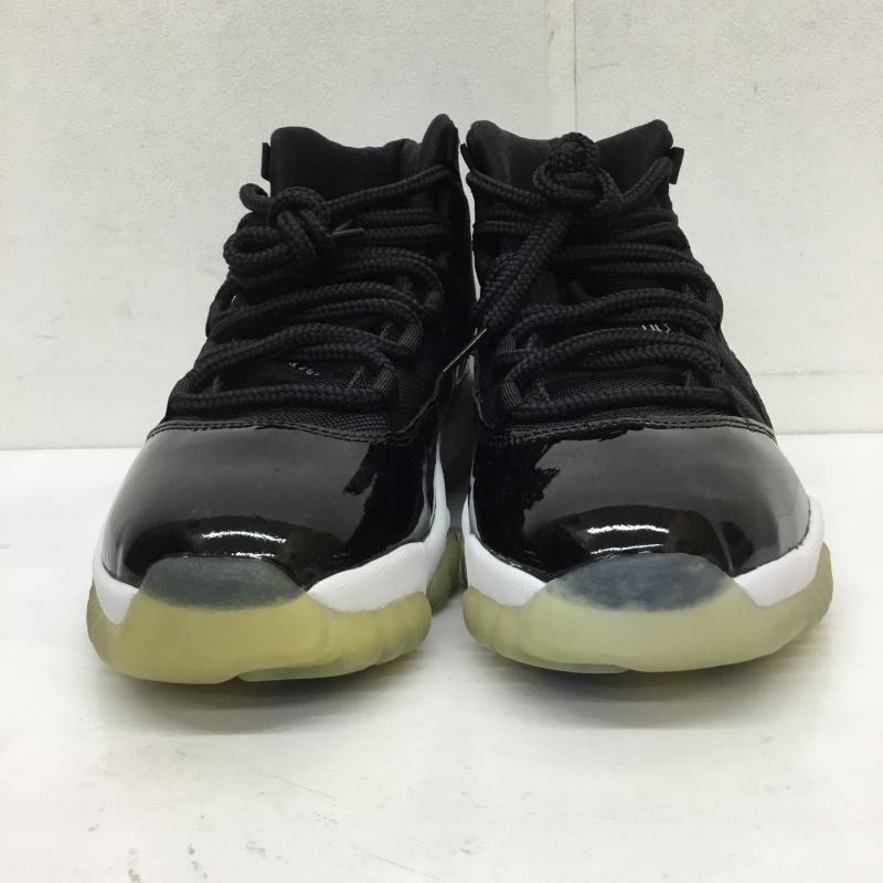 ナイキ NIKE スニーカー スニーカー 136046-041 AIR JORDAN 11 RETRO エアジョーダン11 レトロ スペース ジャム 2000年製 27.0cm ロゴ、文字 黒 / ブラック / X 白 / ホワイト /  メンズ USED 古着 中古 10116032