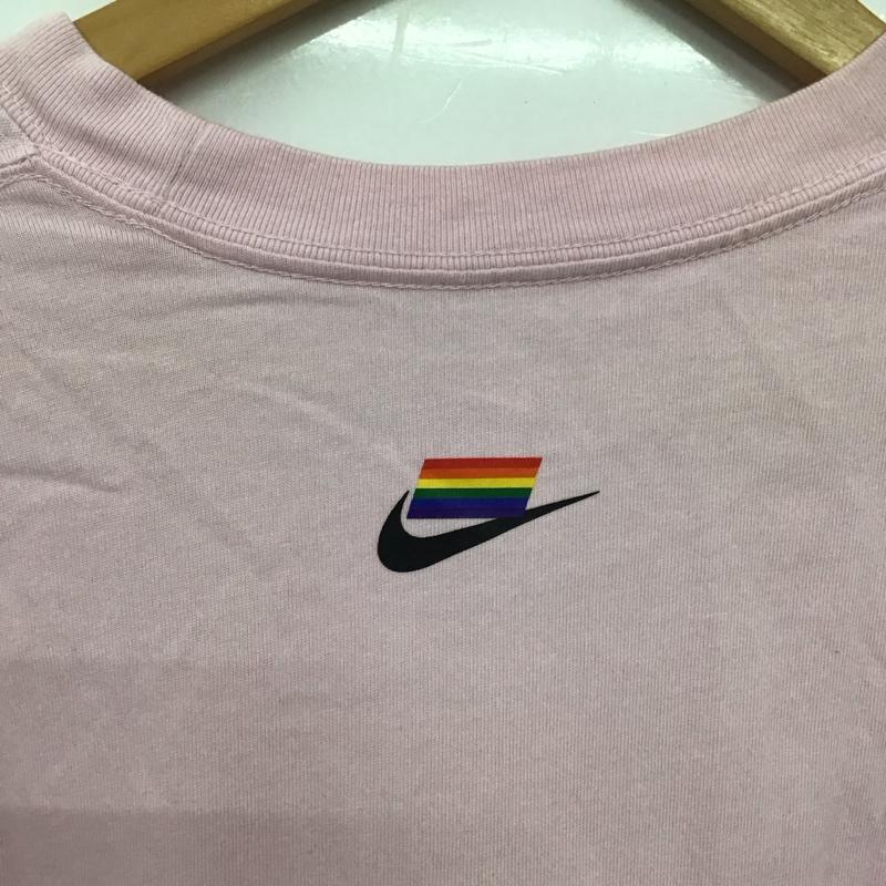 ナイキ NIKE Tシャツ 半袖 cz0089-663 Tシャツ 半袖カットソー プリントTシャツ XS プリント 桃 / ピンク /  メンズ USED 古着 中古 10133676