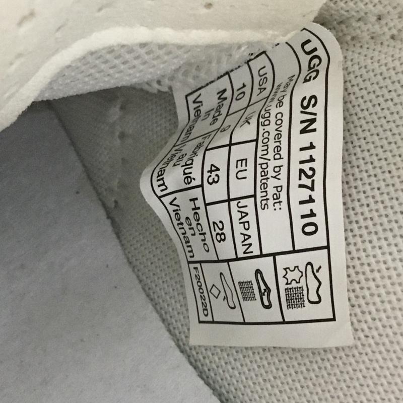 アグ UGG スニーカー スニーカー 1127110 CA805 V2 28cm 箱有 28.0cm ロゴ、文字 白 / ホワイト / X 灰 / グレー /  メンズ USED 古着 中古 10146008
