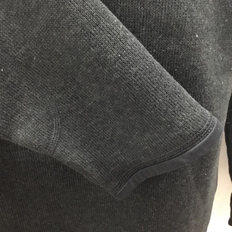 パタゴニア patagonia ニット、セーター 長袖 25522FA16 ベターセーター/ハーフジップ L 無地 黒 / ブラック /  メンズ USED 古着 中古 10113457