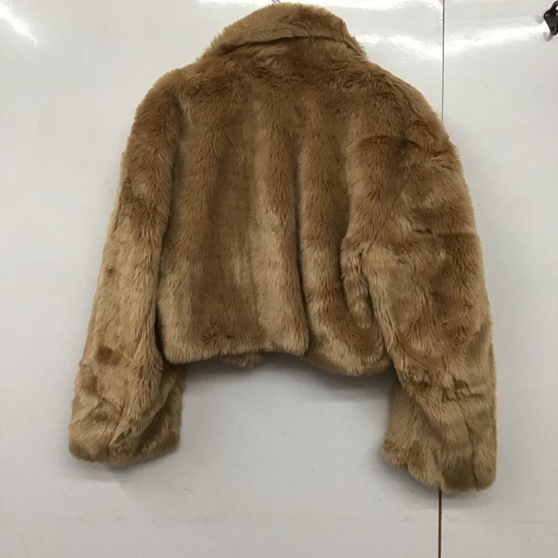 スライ SLY ジャケット、上着 ジャケット、ブレザー 0309AY30-0920 COZYFAKEFURジャケット フェイクファー FREE 無地 ベージュ / ベージュ /  レディース USED 古着 中古 10142519
