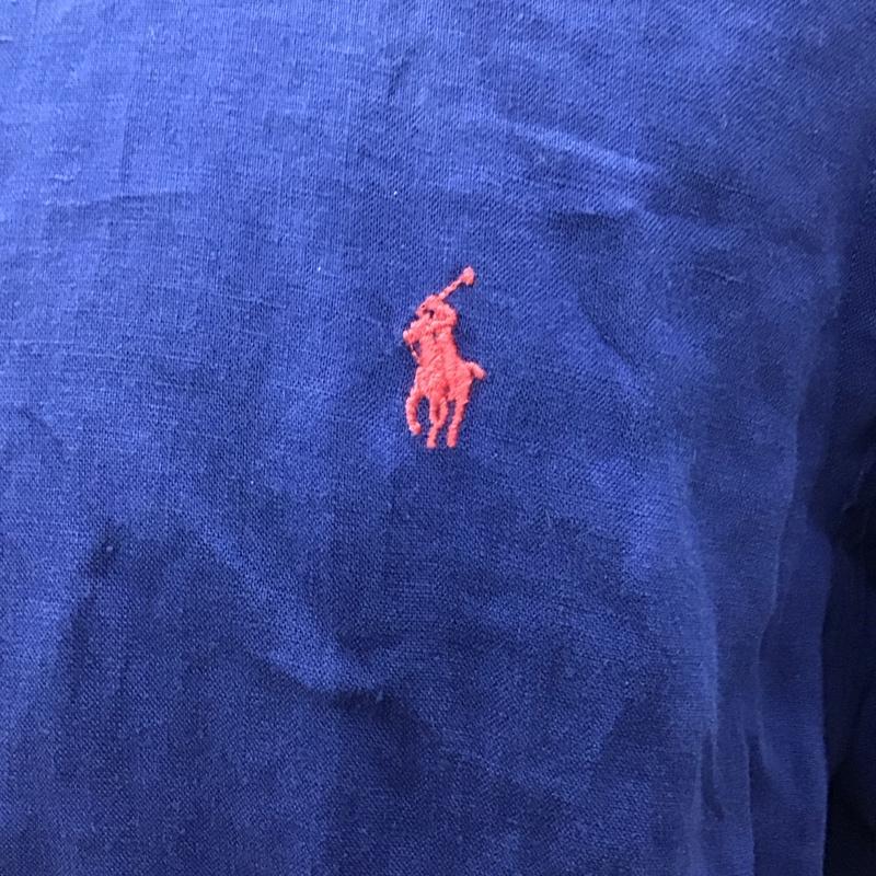 ラルフローレン RALPHLAUREN シャツ、ブラウス 長袖 長袖シャツ カラーシャツ 長袖カットソー ボタンダウンシャツ S ロゴ、文字 マルチカラー / マルチカラー /  メンズ USED 古着 中古 10121445