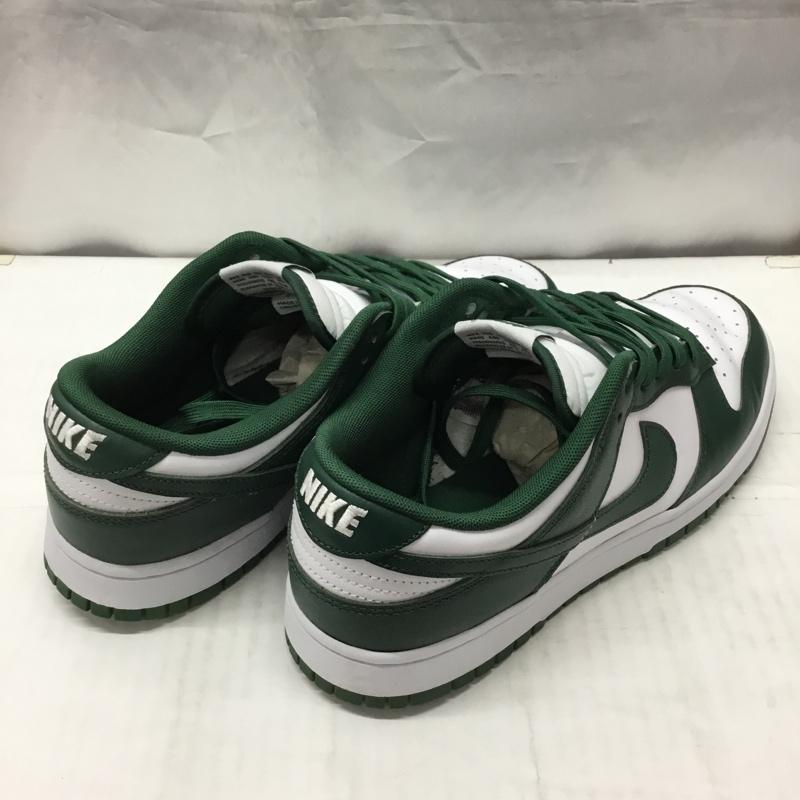 ナイキ NIKE スニーカー スニーカー DD1391 101 DUNK LOW RETRO 28.5cm 箱有 28.5cm ロゴ、文字 白 / ホワイト / X 緑 / グリーン /  メンズ USED 古着 中古 10113523