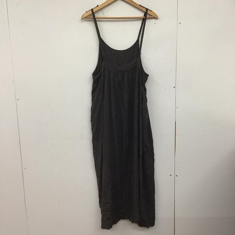 ニコアンド niko and... ワンピース ロングスカート 無地 灰 / グレー /  レディース USED 古着 中古 10147126