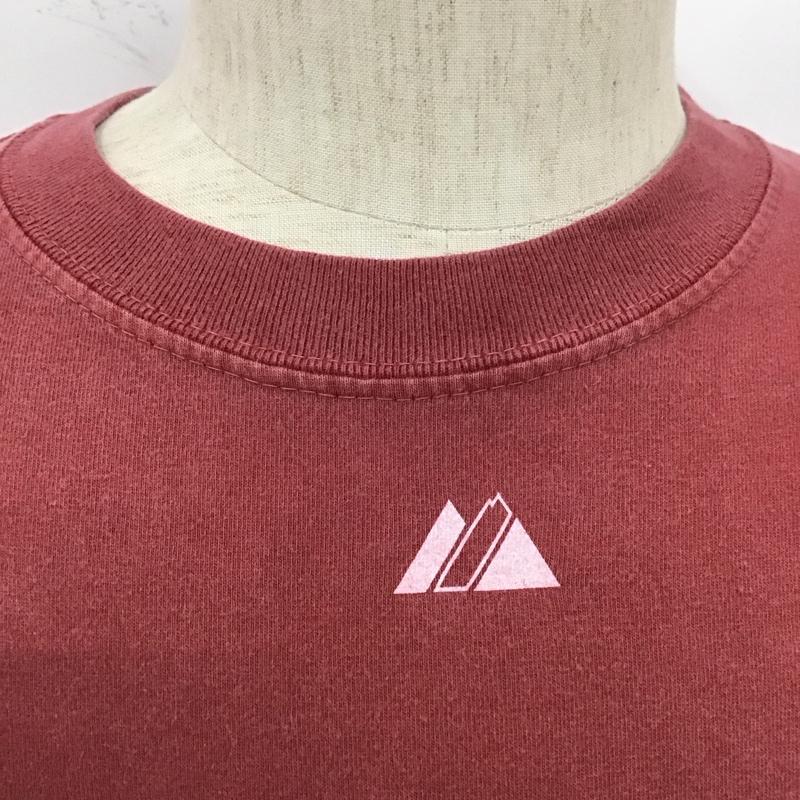 マジェスティック MAJESTIC Tシャツ 半袖 半袖カットソー プリントTシャツ クルーネックカットソー 古着 M プリント 赤 / レッド /  メンズ USED 古着 中古 10111114