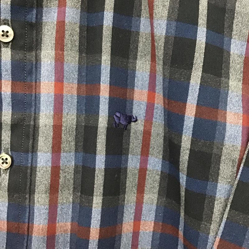 サイベーシックス SCYE BASICS シャツ、ブラウス 長袖 5114-33514 長袖シャツ チェックシャツ ボタンダウンシャツ 38 チェック マルチカラー / マルチカラー /  メンズ USED 古着 中古 10130725