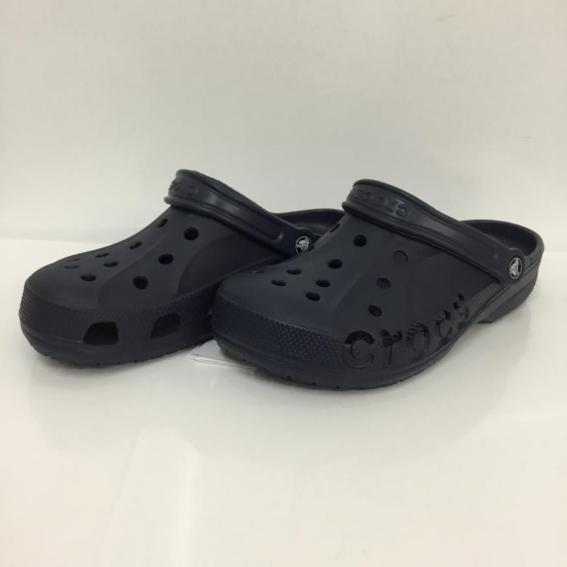 クロックス crocs サンダル サンダル 10126-410 baya バヤ 23.0cm 無地 紺 / ネイビー /  レディース USED 古着 中古 10117291