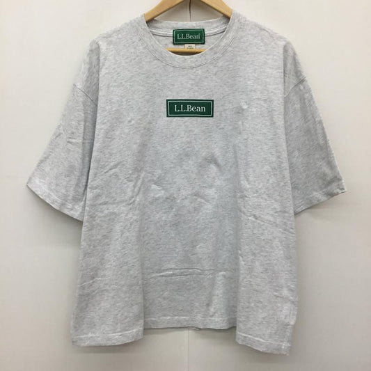 エルエルビーン L.L.Bean Tシャツ 半袖 BEAMS別注 3275-2223 Beans GreenLabel XL プリント 灰 / グレー /  メンズ USED 古着 中古 10141537