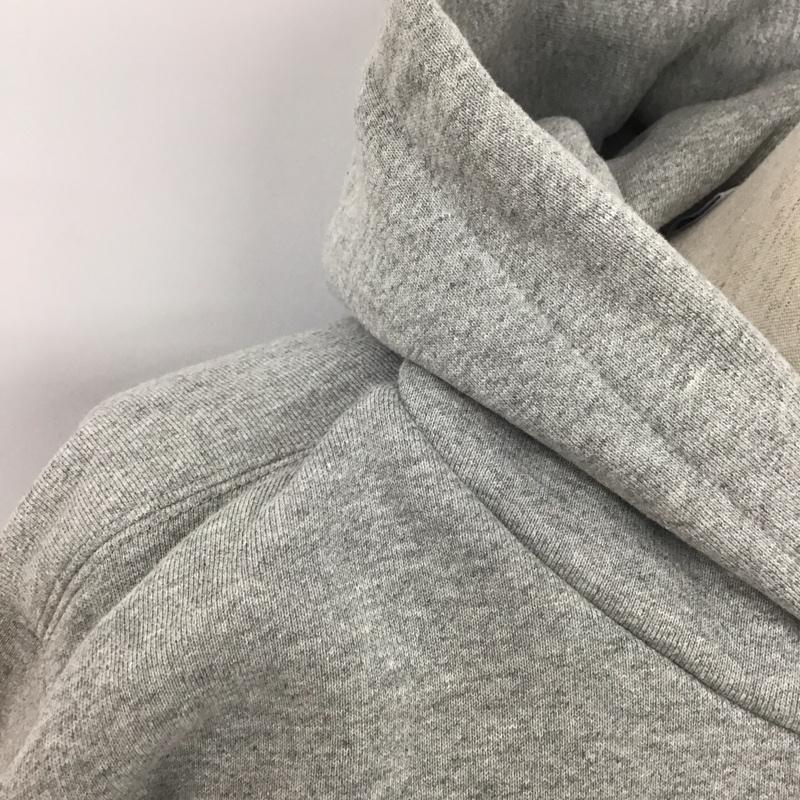 チャンピオン Champion パーカー 長袖 M 無地 灰 / グレー /  メンズ USED 古着 中古 10108015