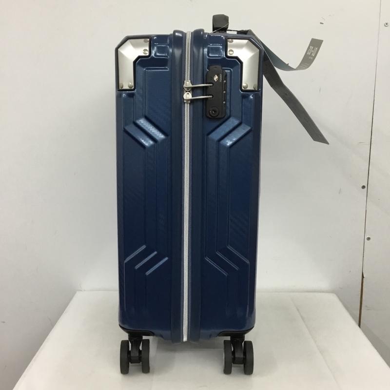 レジェンドウォーカー LEGEND WALKER スーツケース、トランク スーツケース、トランク 6720-49 円型キャリーハンドル TRAVEL BUZZER 機内持ち込み ロゴ、文字 青 / ブルー /  メンズ USED 古着 中古 10147869