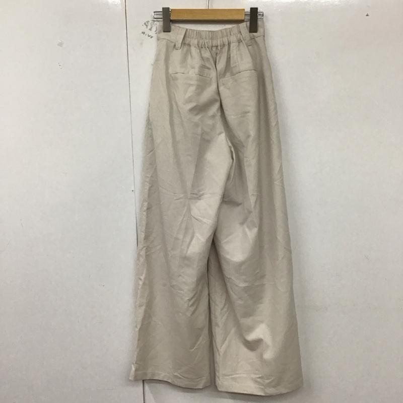 ページボーイ PAGEBOY パンツ スラックス S 無地 オフホワイト / オフホワイト /  レディース USED 古着 中古 10129869