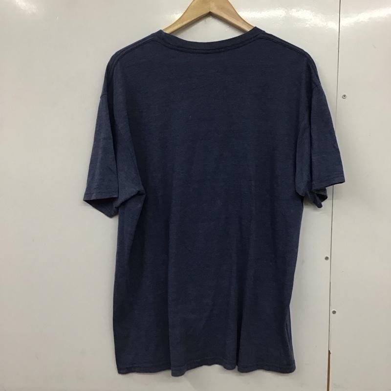 古着 USED Tシャツ 半袖 半袖カットソー プリントTシャツ クルーネックカットソー バンドTシャツ プリント 青 / ブルー /  メンズ USED 古着 中古 10141497