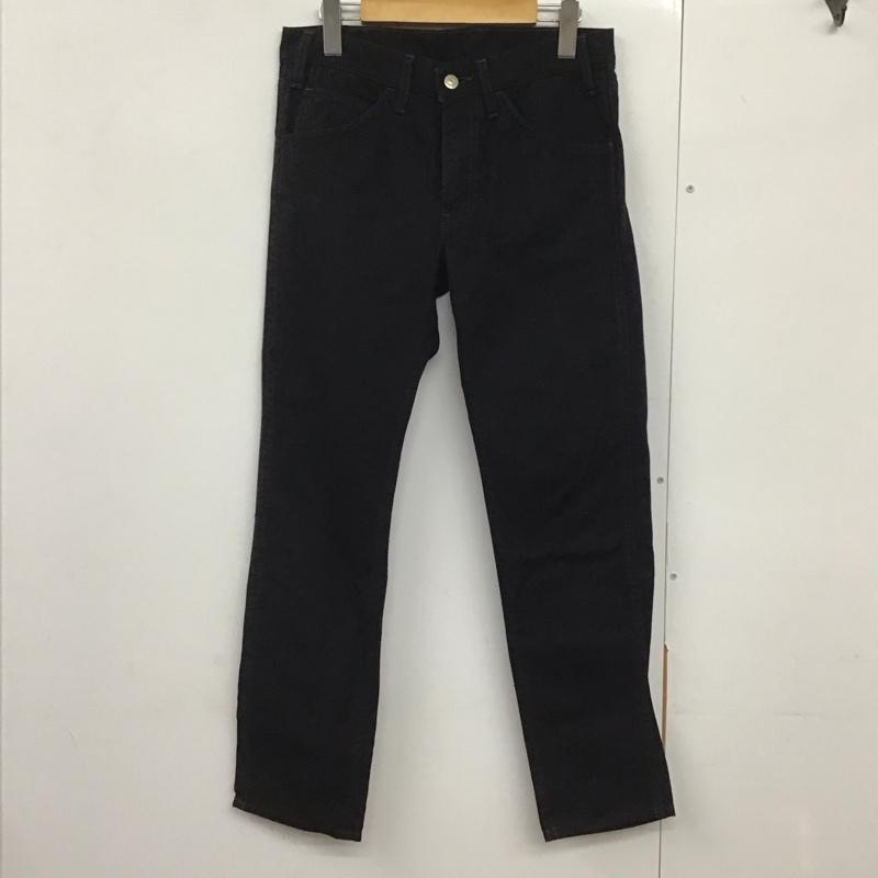 リーバイス Levi s パンツ デニム、ジーンズ デニムパンツ スリムパンツ カジュアルパンツ ストレッチパンツ 31インチ 無地 黒 / ブラック /  メンズ USED 古着 中古 10142335