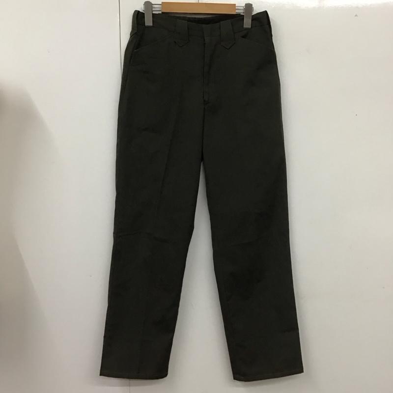 古着 USED パンツ スラックス 70年代 カーゴパンツ 無地 カーキ / カーキ /  メンズ USED 古着 中古 10112673