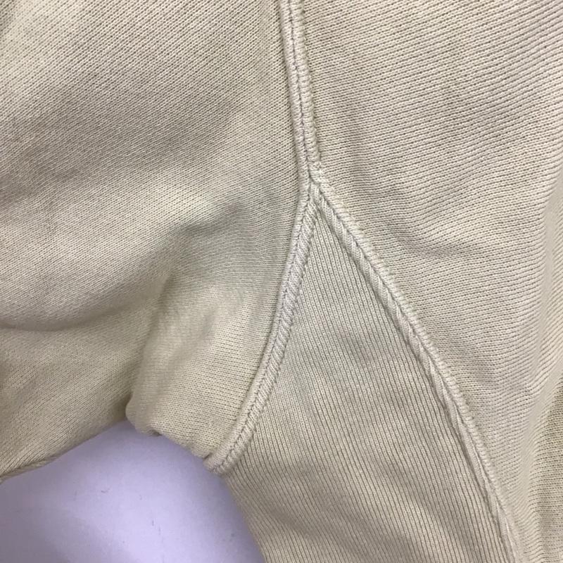 チャンピオン Champion パーカー 長袖 長袖パーカー プルオーバーパーカー スウェット M ロゴ、文字 アイボリー / アイボリー /  メンズ USED 古着 中古 10149311