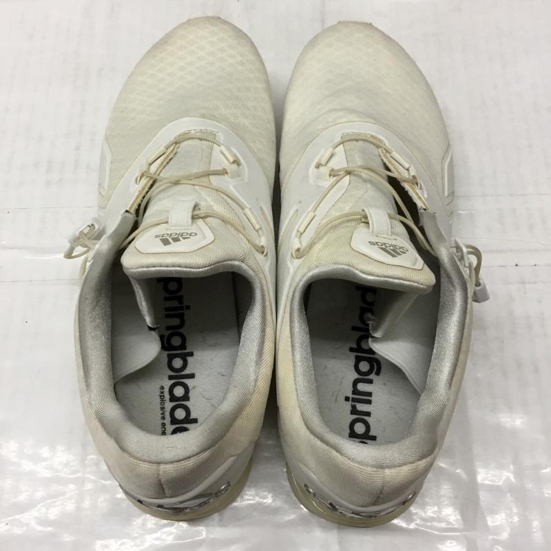 アディダス adidas スニーカー スニーカー B49645 スプリングブレード 27cm 27.0cm ロゴ、文字 白 / ホワイト /  メンズ USED 古着 中古 10111960