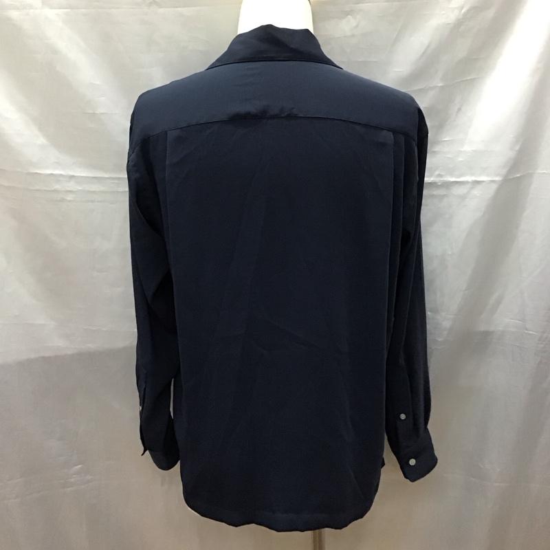 ユナイテッドトウキョウ UNITED TOKYO シャツ、ブラウス 長袖 長袖シャツ カラーシャツ ポケットシャツ 長袖カットソー 1 無地 紺 / ネイビー /  メンズ USED 古着 中古 10117428