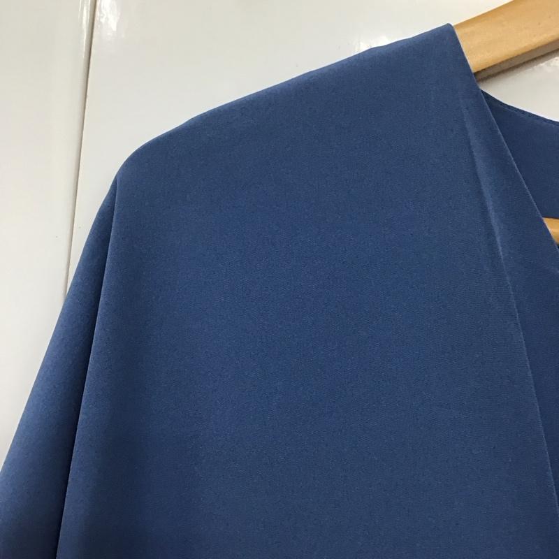 オズモーシス OSMOSIS ワンピース ロングスカート 794010-2030 無地 水色 / ライトブルー /  レディース USED 古着 中古 10130566