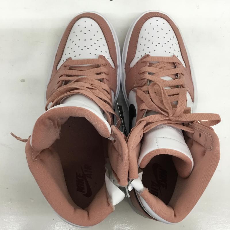 ナイキ NIKE スニーカー スニーカー DN3253-601 Women s Air Jordan 1 High Elevate Red Stardust ウィメンズ エアジョーダン1 ハイ エレベート レッドスターダスト 28.5cm ロゴ、文字 白 / ホワイト / X 桃 / ピンク /  メンズ USED 古着 中古 10124080