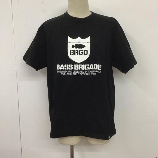古着 USED Tシャツ 半袖 半袖カットソー プリントTシャツ クルーネックカットソー L プリント 黒 / ブラック /  メンズ USED 古着 中古 10127358