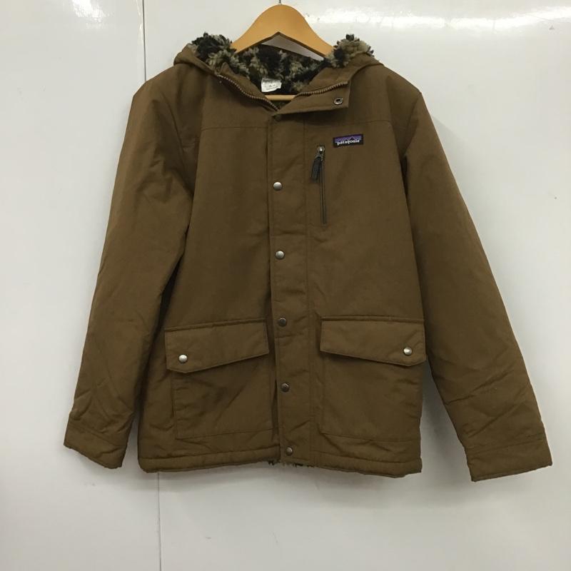パタゴニア patagonia ジャケット、上着 ジャンパー、ブルゾン XL 無地 茶 / ブラウン /  ボーイズ USED 古着 中古 10106098