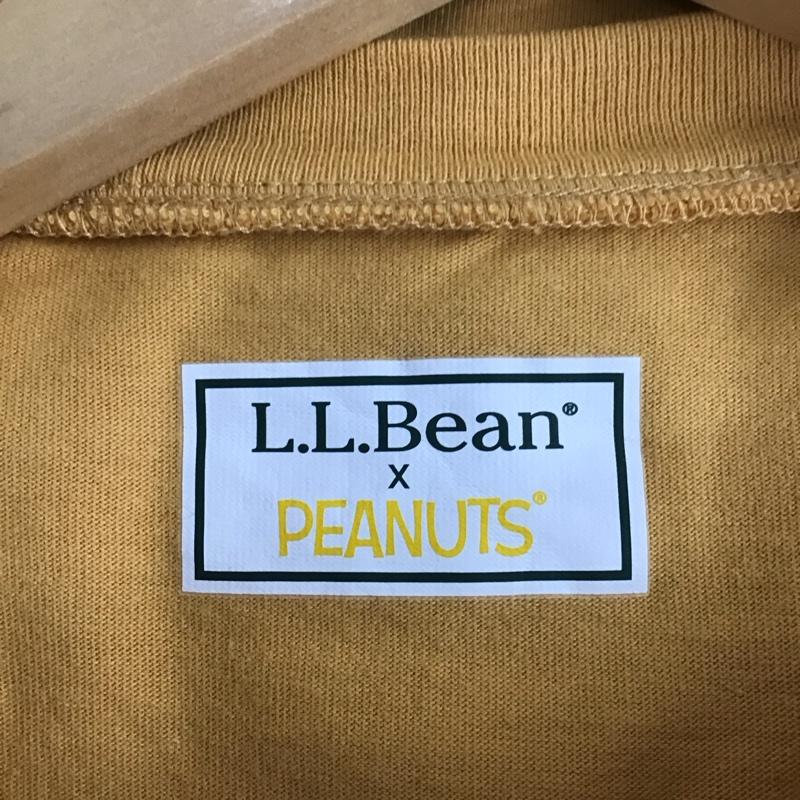 エルエルビーン L.L.Bean Tシャツ 半袖 半袖カットソー プリントTシャツ クルーネックカットソー L プリント 黄 / イエロー /  メンズ USED 古着 中古 10129817