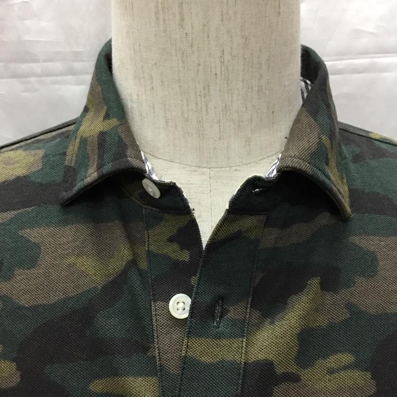 スリック SLICK ポロシャツ 半袖 半袖ポロシャツ カラーシャツ 半袖カットソー 1 カモフラージュ柄・迷彩 マルチカラー / マルチカラー /  メンズ USED 古着 中古 10115021