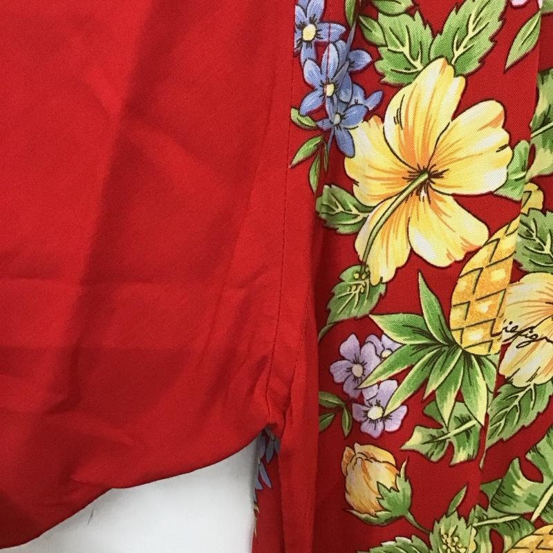 トミーヒルフィガー TOMMY HILFIGER シャツ、ブラウス 半袖 半袖シャツ プリントシャツ アロハシャツ L プリント マルチカラー / マルチカラー /  メンズ USED 古着 中古 10134077