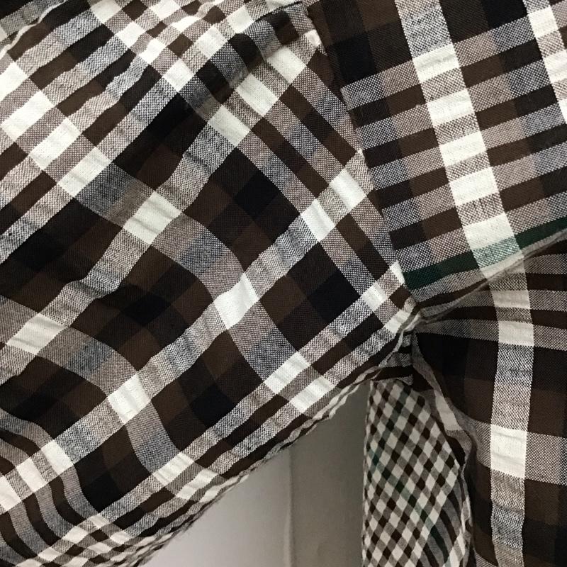マウジー MOUSSY シャツ、ブラウス 長袖 010css30-0510 CHECKPUFFSLEEVEBLOUSE FREE チェック マルチカラー / マルチカラー /  レディース USED 古着 中古 10119961