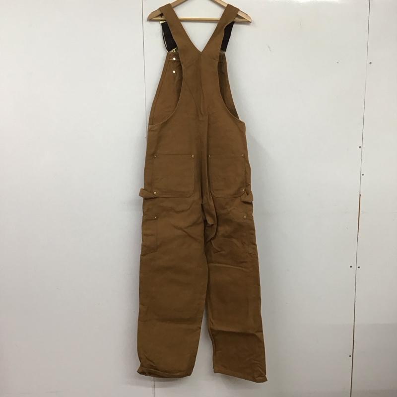 カーハート Carhartt サロペット・オーバーオール サロペット、オーバーオール オーバーオール つなぎ オールインワン ロゴ、文字 ベージュ / ベージュ /  メンズ USED 古着 中古 10137613