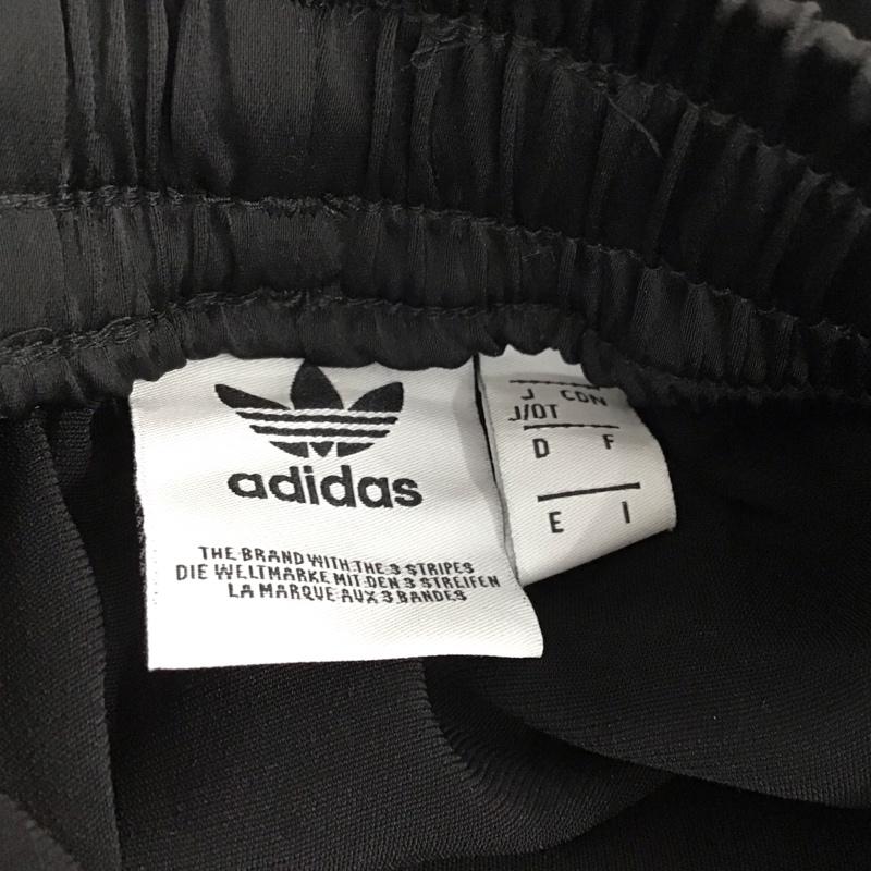アディダスオリジナルス adidas originals スカート ロングスカート FL0039 LONGSATINSKIRT ロングスカート フレアスカート カジュアルスカート 無地 黒 / ブラック /  レディース USED 古着 中古 10117332
