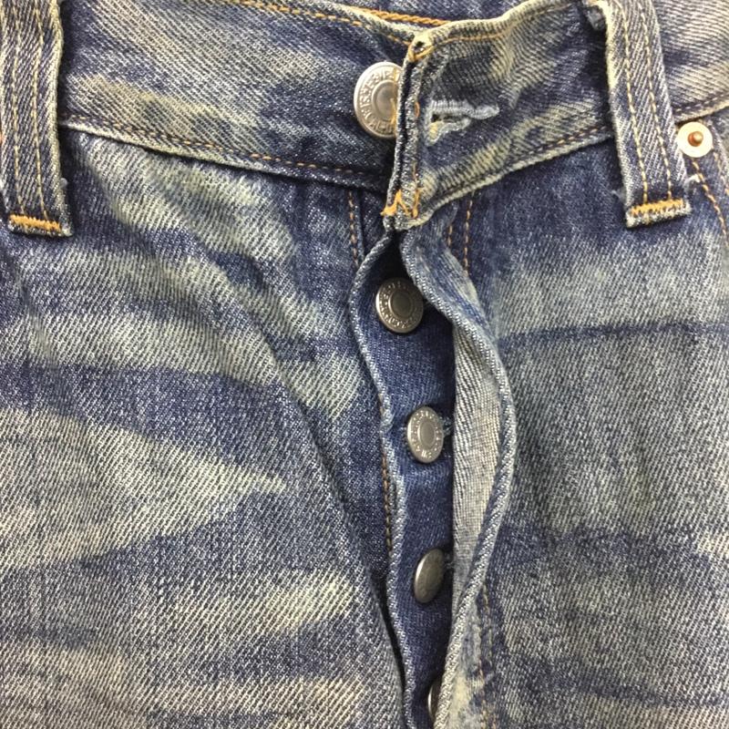 リーバイストラウスアンドコー Levi Strauss & co. パンツ デニム、ジーンズ デニムパンツ ストレートパンツ ワイドパンツ カジュアルパンツ 34 無地 インディゴ / インディゴ /  メンズ USED 古着 中古 10115008