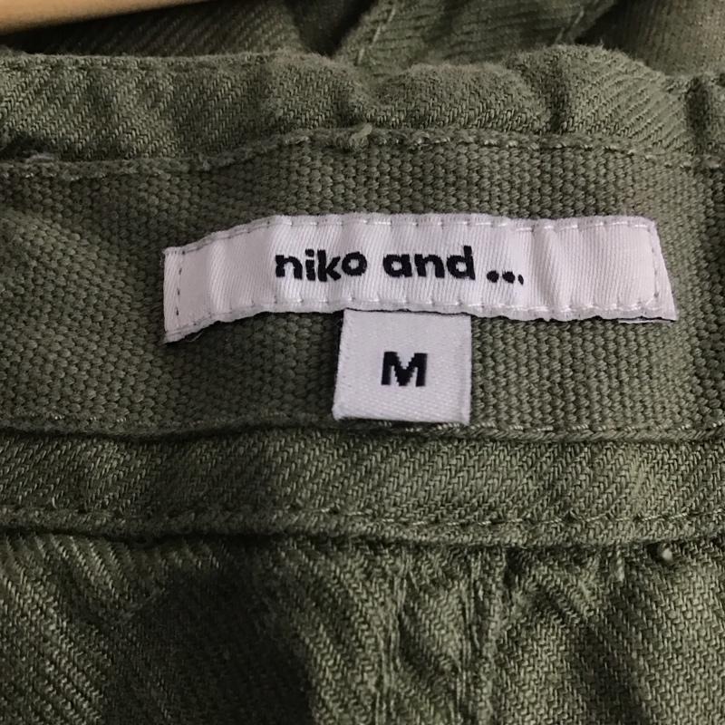 ニコアンド niko and... サロペット・オーバーオール サロペット、オーバーオール オールインワン ノースリーブ ジャンパースカート M 無地 カーキ / カーキ /  レディース USED 古着 中古 10149096