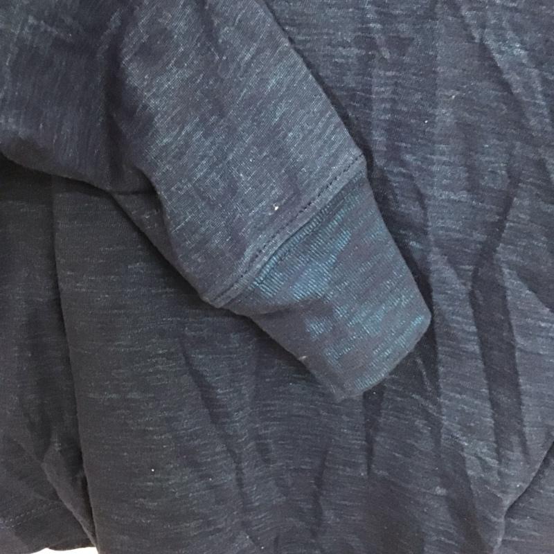 ナイキ NIKE Tシャツ 長袖 DA0650-451 M ロゴ、文字 紺 / ネイビー /  メンズ USED 古着 中古 10128510