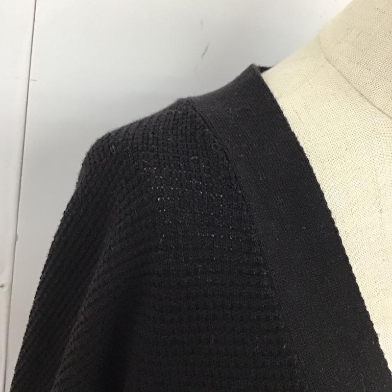 グローバルワーク GLOBAL WORK カーディガン 長袖 GW623071AD Vネック M 無地 黒 / ブラック /  レディース USED 古着 中古 10122128