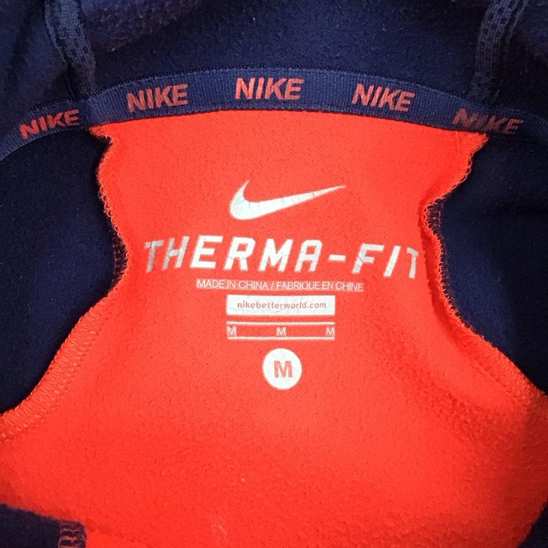 ナイキ NIKE パーカー 長袖 694098-696 M 無地 赤 / レッド / X 紺 / ネイビー /  メンズ USED 古着 中古 10122043