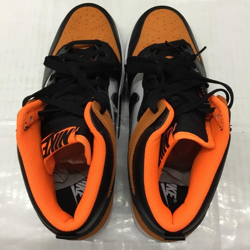 ナイキ NIKE スニーカー スニーカー DJ7023-991 DUNK HIGH BY YOU 27.5cm 箱有 27.5cm ロゴ、文字 黒 / ブラック / X 白 / ホワイト / X 橙 / オレンジ /  メンズ USED 古着 中古 10111971