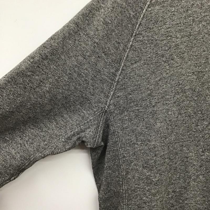 リーバイス Levi s トレーナー 長袖 長袖トレーナー スウェット クルーネック プルオーバー S 無地 灰 / グレー /  メンズ USED 古着 中古 10131964