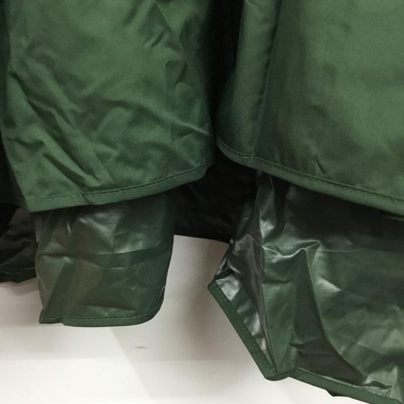 キウ KiU ウェア ウェア RAIN PONCHO SO210721B003 レインポンチョ FREE ロゴ、文字 緑 / グリーン /  メンズ USED 古着 中古 10145481
