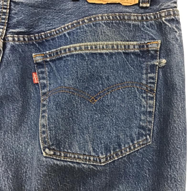 リーバイストラウスアンドコー Levi Strauss & co. パンツ デニム、ジーンズ デニムパンツ ストレートパンツ ワイドパンツ カジュアルパンツ 40 無地 インディゴ / インディゴ /  メンズ USED 古着 中古 10112485