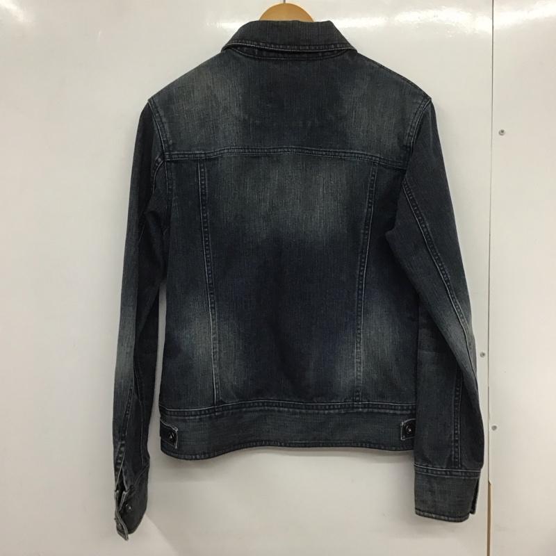 バーバリーブラックレーベル BURBERRY BLACK LABEL ジャケット、上着 ジャケット、ブレザー デニムジャケット Gジャン アウター カジュアルジャケット M 無地 インディゴ / インディゴ /  メンズ USED 古着 中古 10132693