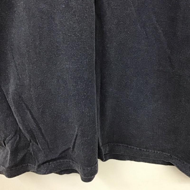 グッドオン Good On カットソー 半袖 半袖カットソー 無地Tシャツ ヘンリーネックカットソー L 無地 紺 / ネイビー /  メンズ USED 古着 中古 10131005