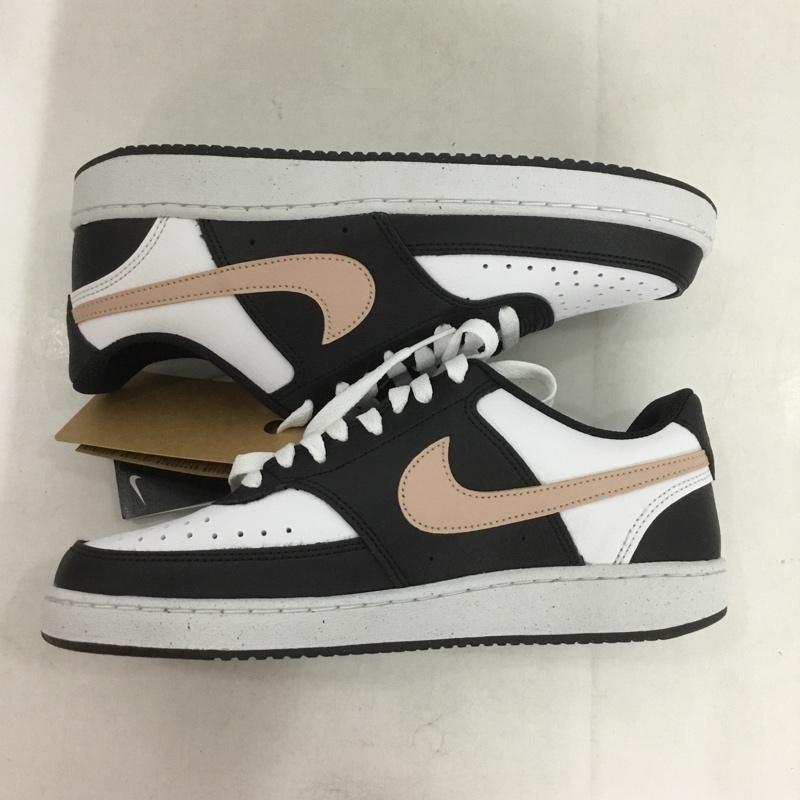 ナイキ NIKE スニーカー スニーカー DH3158 009 W COURT VISION LOW NN 25cm 箱有 25.0cm ロゴ、文字 白 / ホワイト / X 黒 / ブラック / X 桃 / ピンク /  レディース USED 古着 中古 10139932